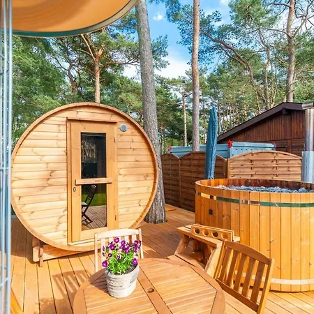 Сasa de vacaciones Cottages, Sauna, Whirlpool, Mrze Yno